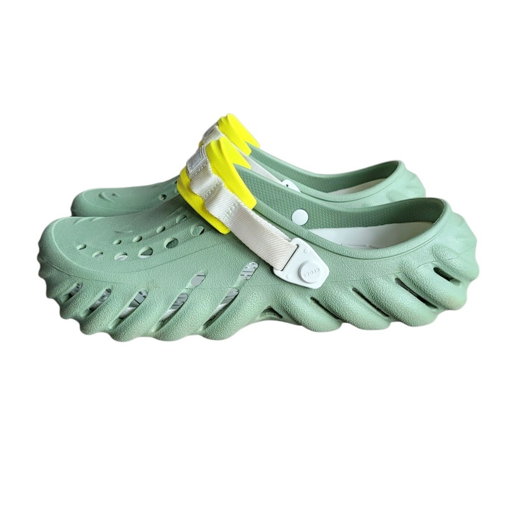 CROCS M:10 W:12 Moss Echo Clog Sandal Unisex